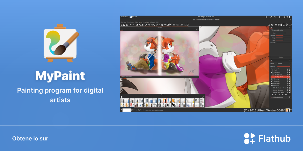 Installar MyPaint sur Linux | Flathub