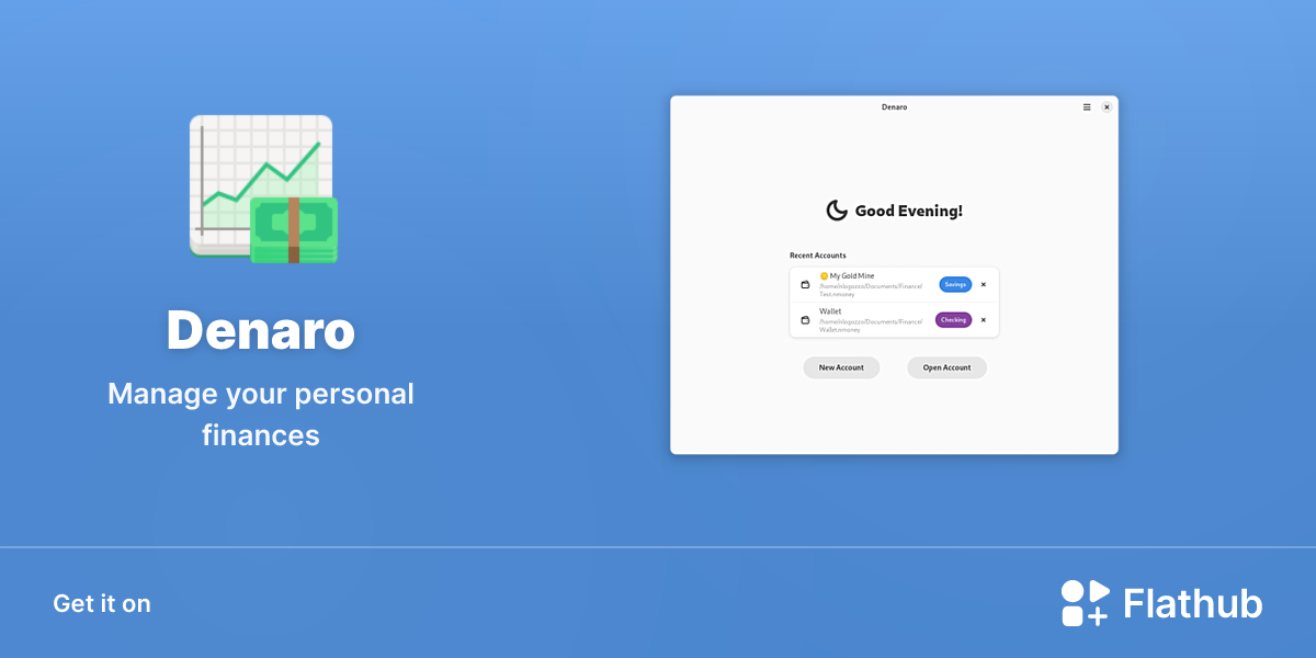 Install Denaro on Linux | Flathub