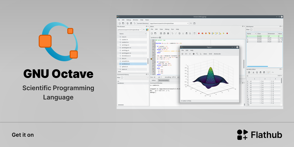 Install GNU Octave on Linux | Flathub
