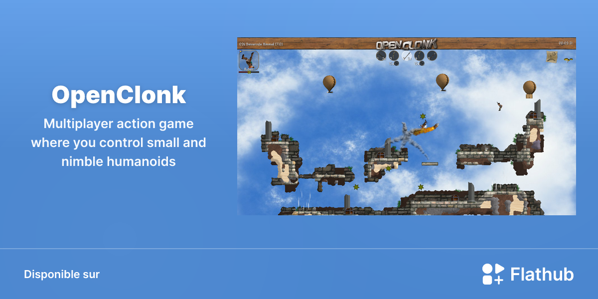 Installer OpenClonk sur Linux | Flathub