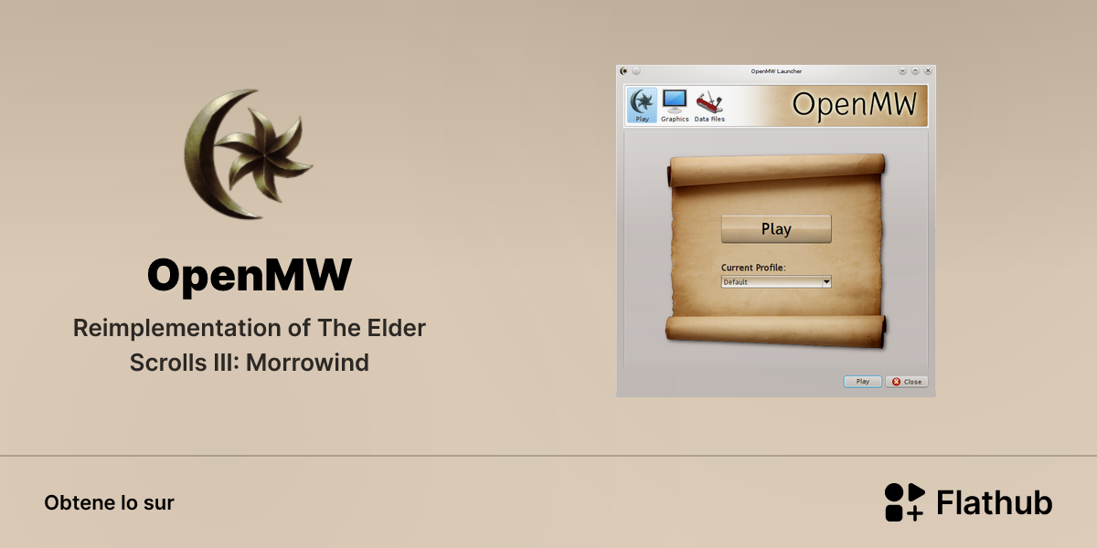Installar OpenMW sur Linux | Flathub
