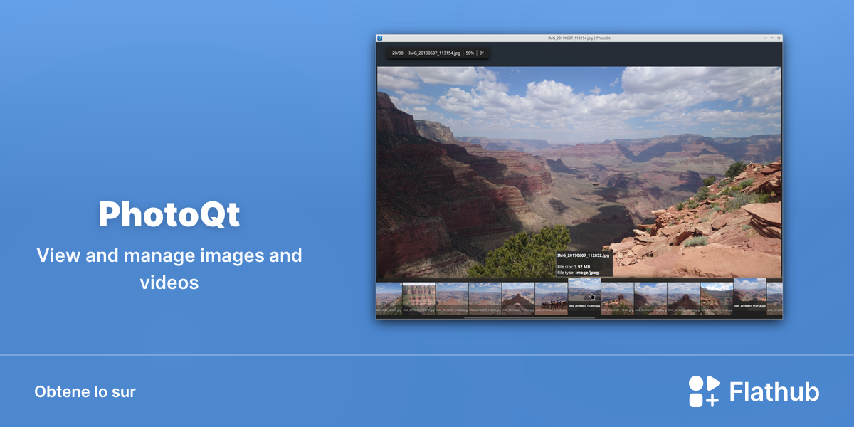 Installar PhotoQt sur Linux | Flathub