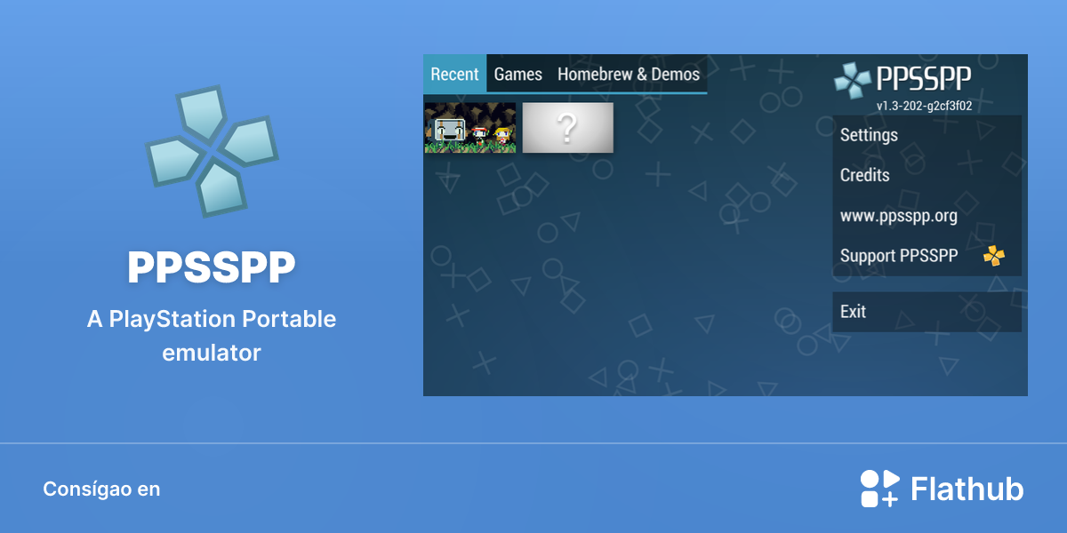 Instalar PPSSPP en Linux | Flathub
