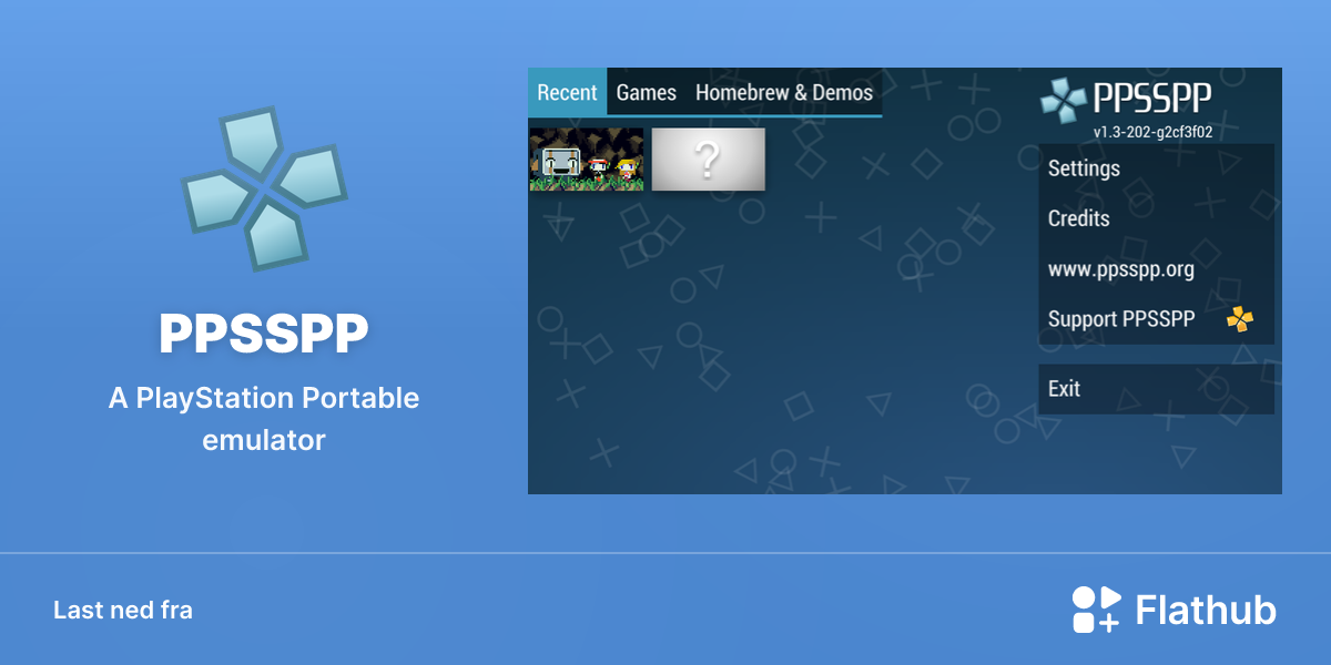 Installer PPSSPP på Linux | Flathub