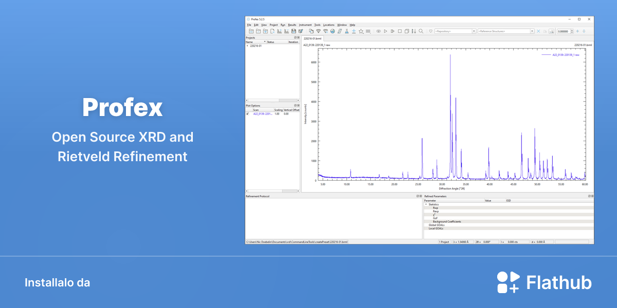 Installa Profex su Linux | Flathub