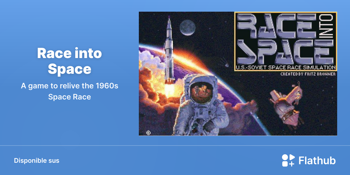 Installar Race into Space sus Linux | Flathub