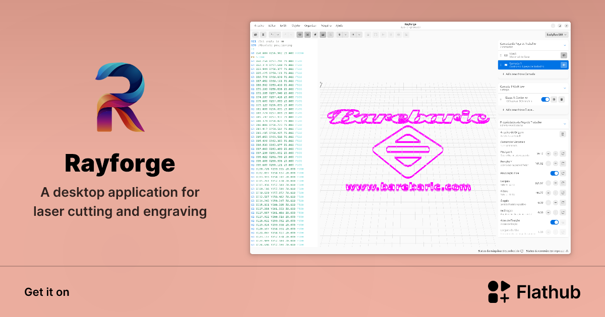 Install Rayforge on Linux | Flathub