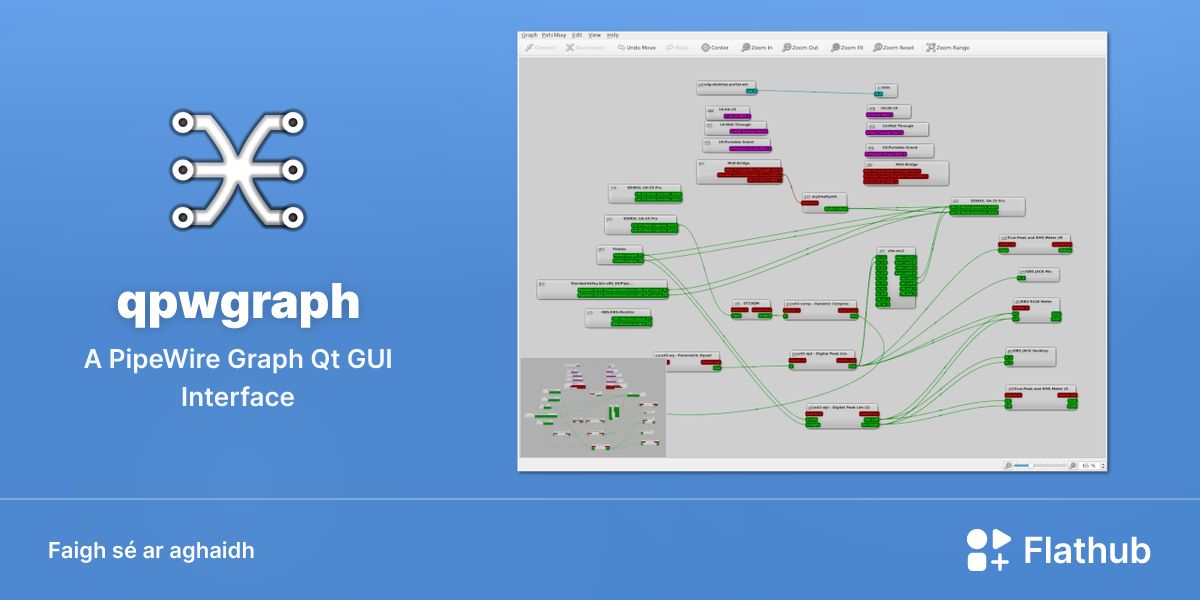 Suiteáil qpwgraph ar Linux | Flathub