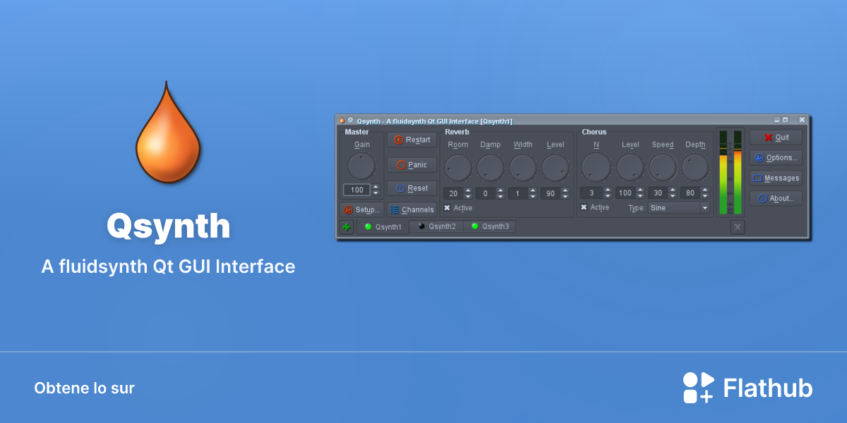Installar Qsynth sur Linux | Flathub