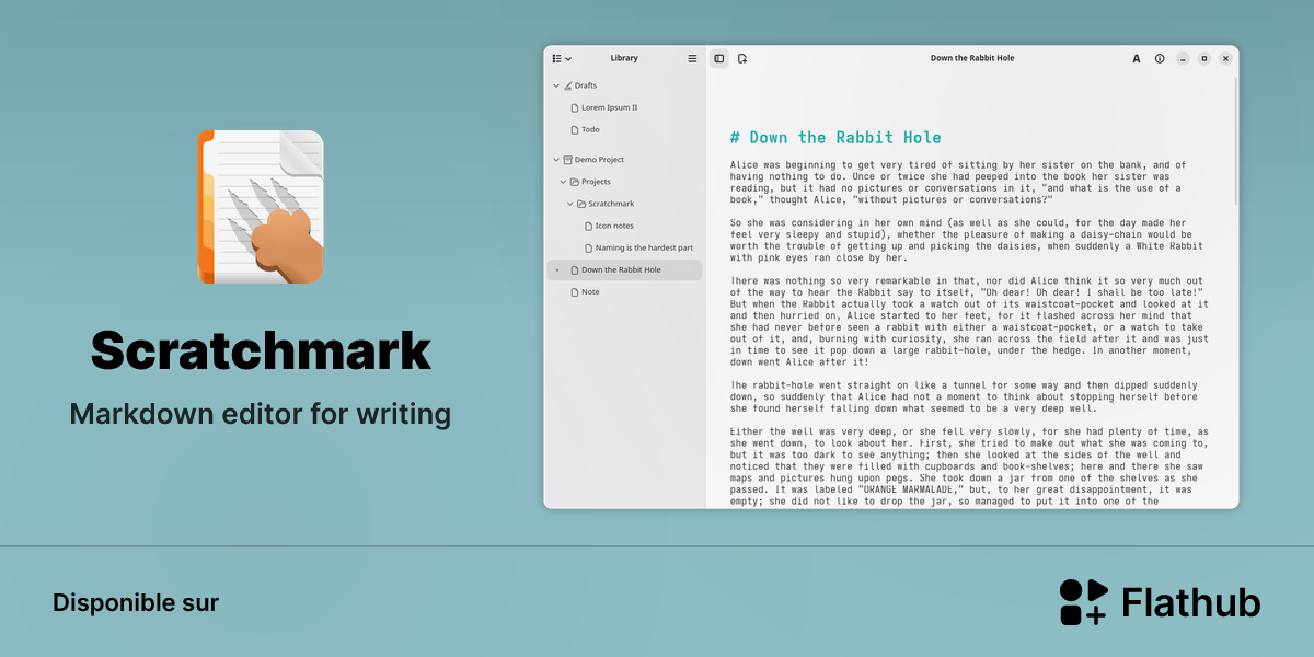 Installer Scratchmark sur Linux | Flathub