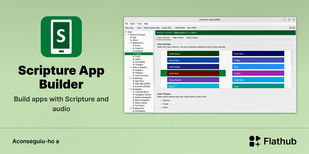 Instal·leu Scripture App Builder a Linux | Flathub