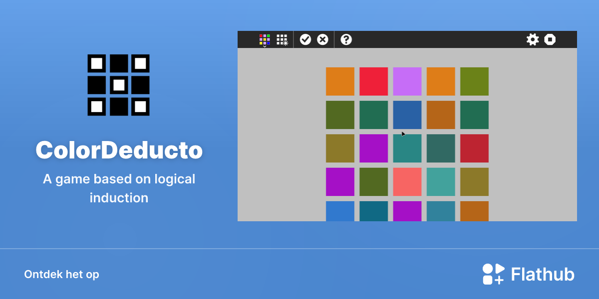 Installeer ColorDeducto op Linux | Flathub