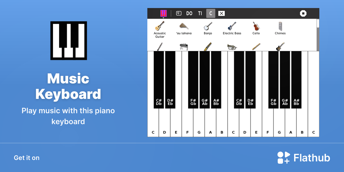 Install Music Keyboard on Linux | Flathub