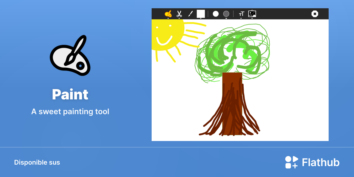 Installar Paint sus Linux | Flathub