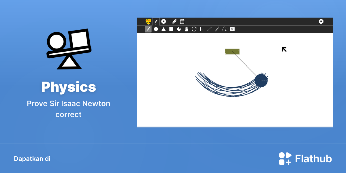 Memasang Physics di Linux | Flathub