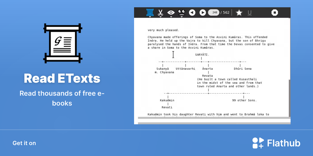 Install Read ETexts on Linux | Flathub