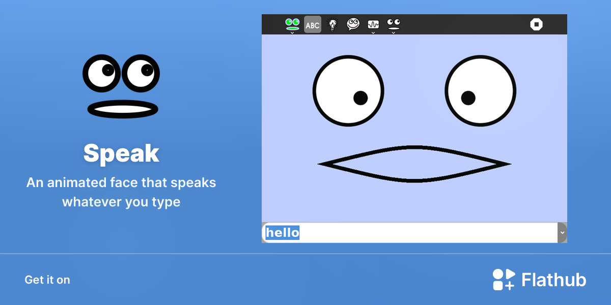 Install Speak on Linux | Flathub