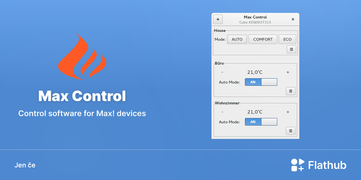 Instali Max Control sur Linux | Flathub
