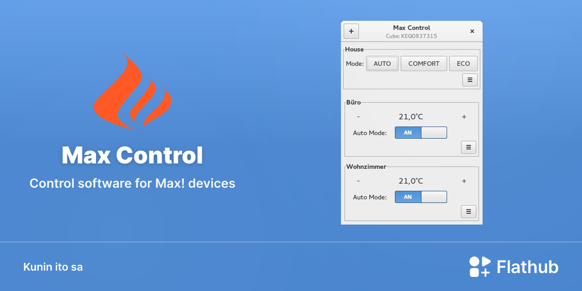 I-install ang Max Control sa Linux | Flathub