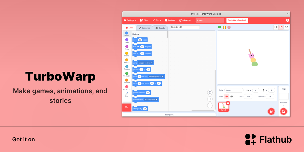Install TurboWarp on Linux | Flathub