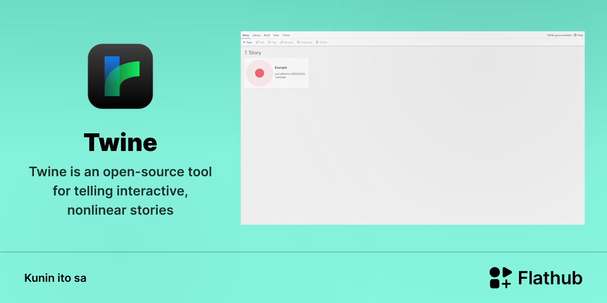 I-install ang Twine sa Linux | Flathub
