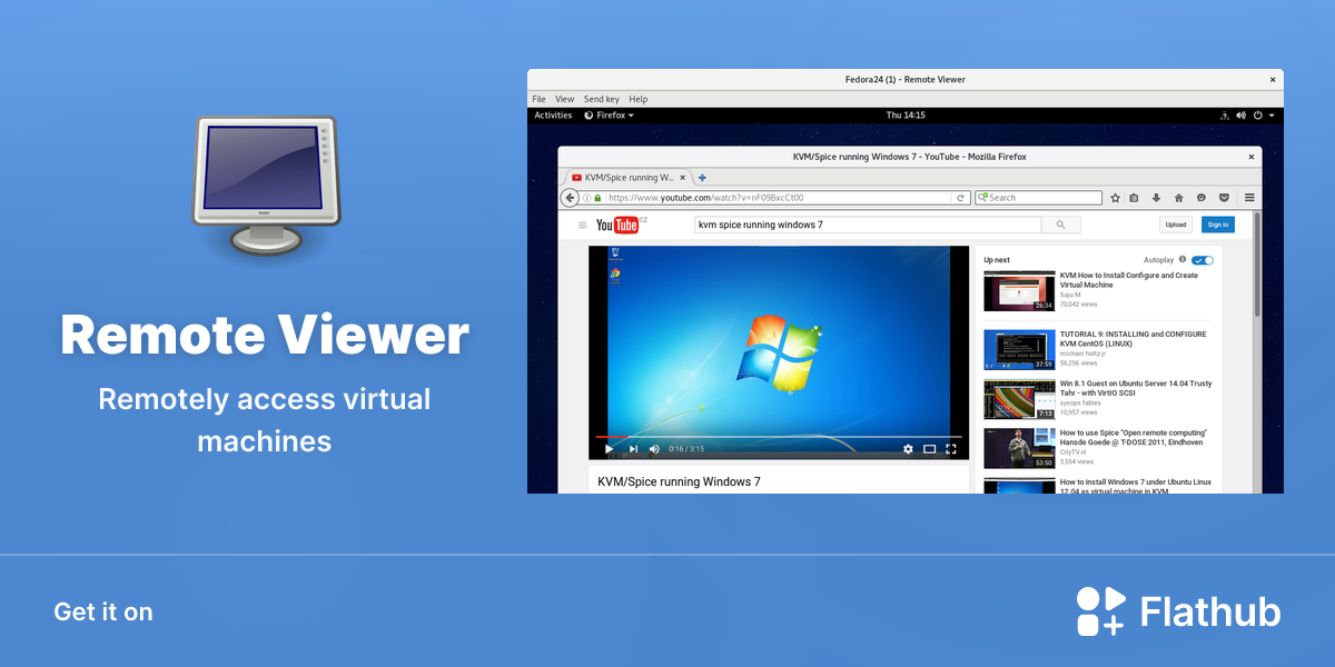 Install Remote Viewer on Linux | Flathub