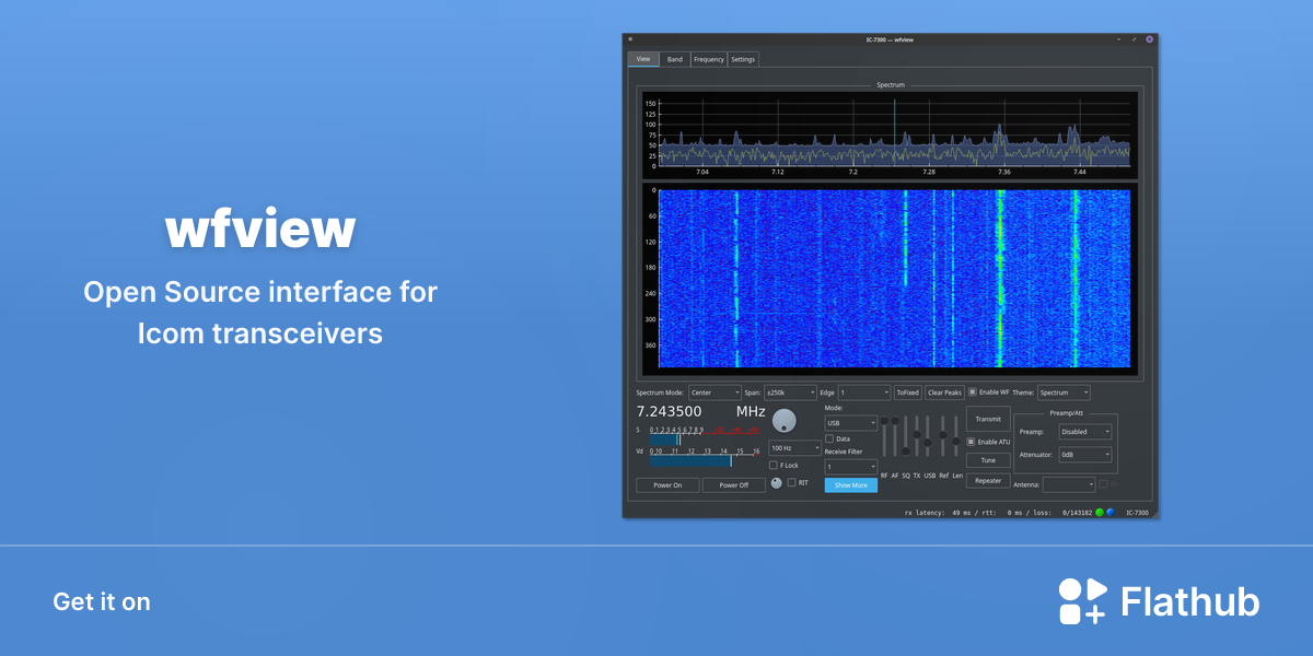 Install wfview on Linux | Flathub