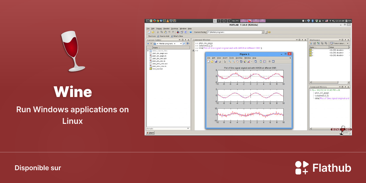 Installer Wine sur Linux | Flathub