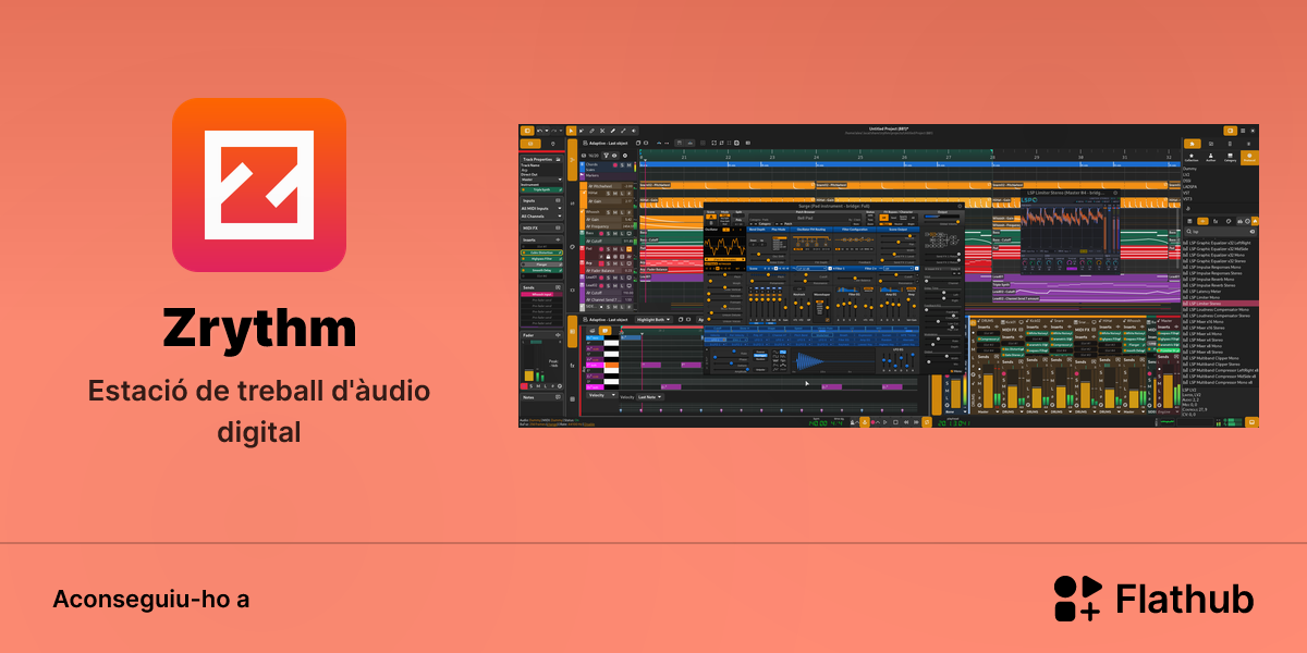 Instal·leu Zrythm a Linux | Flathub