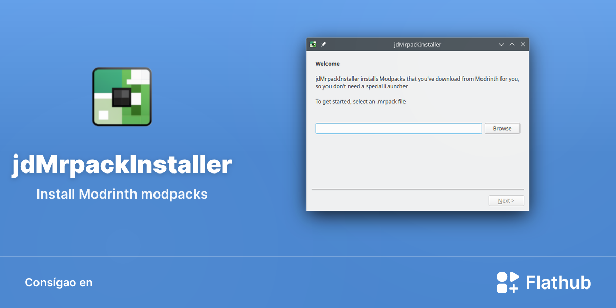 Install jdMrpackInstaller on Linux | Flathub