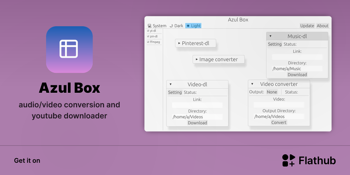 Install Azul Box on Linux | Flathub