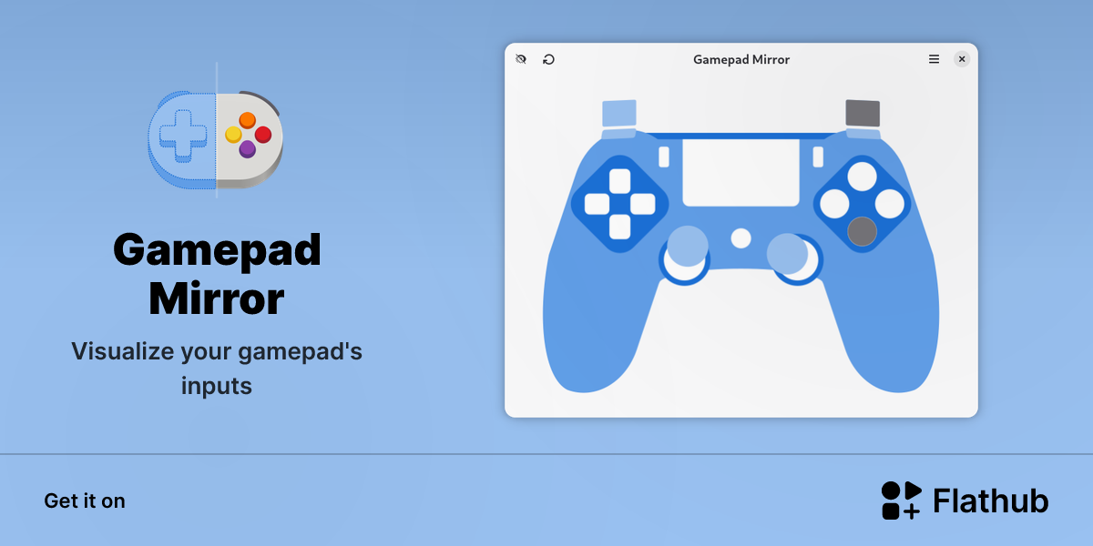 Install Gamepad Mirror on Linux | Flathub