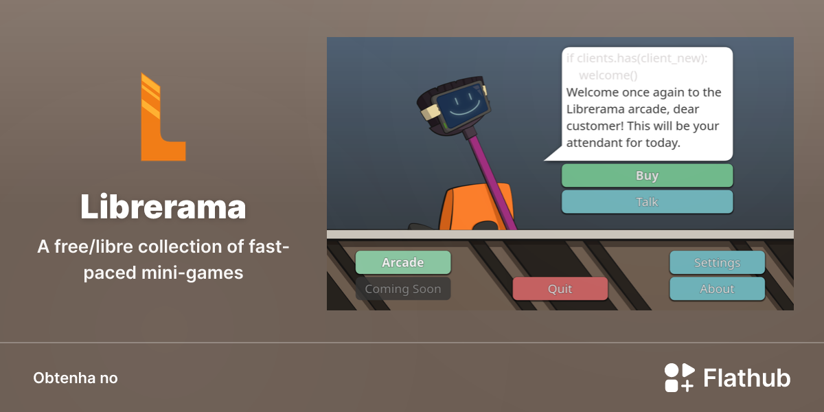 Instalar Librerama no Linux | Flathub