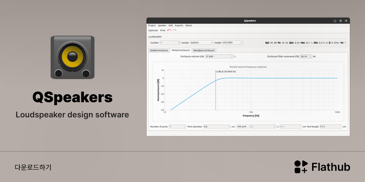 Install QSpeakers on Linux | Flathub