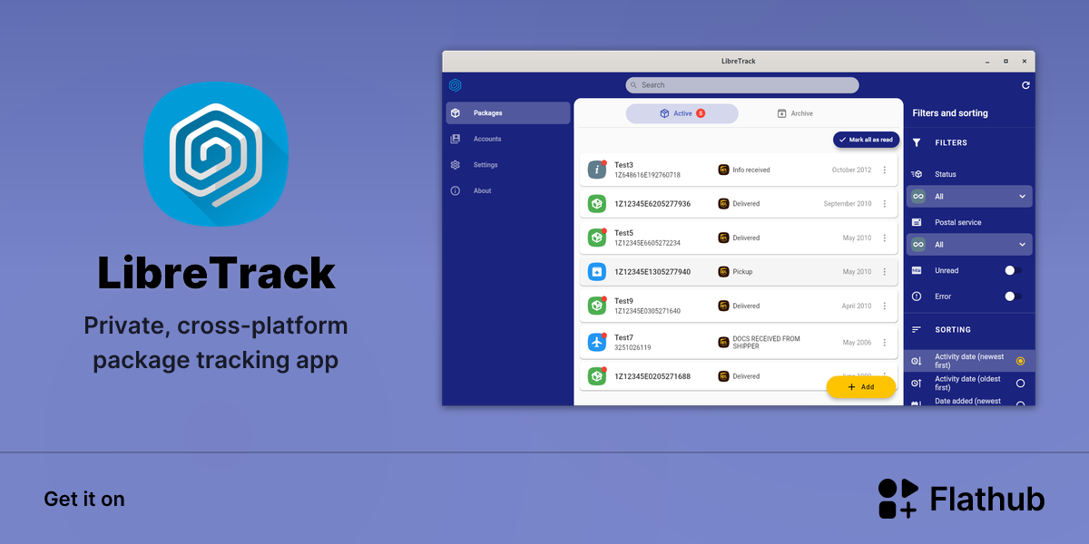 Install LibreTrack on Linux | Flathub