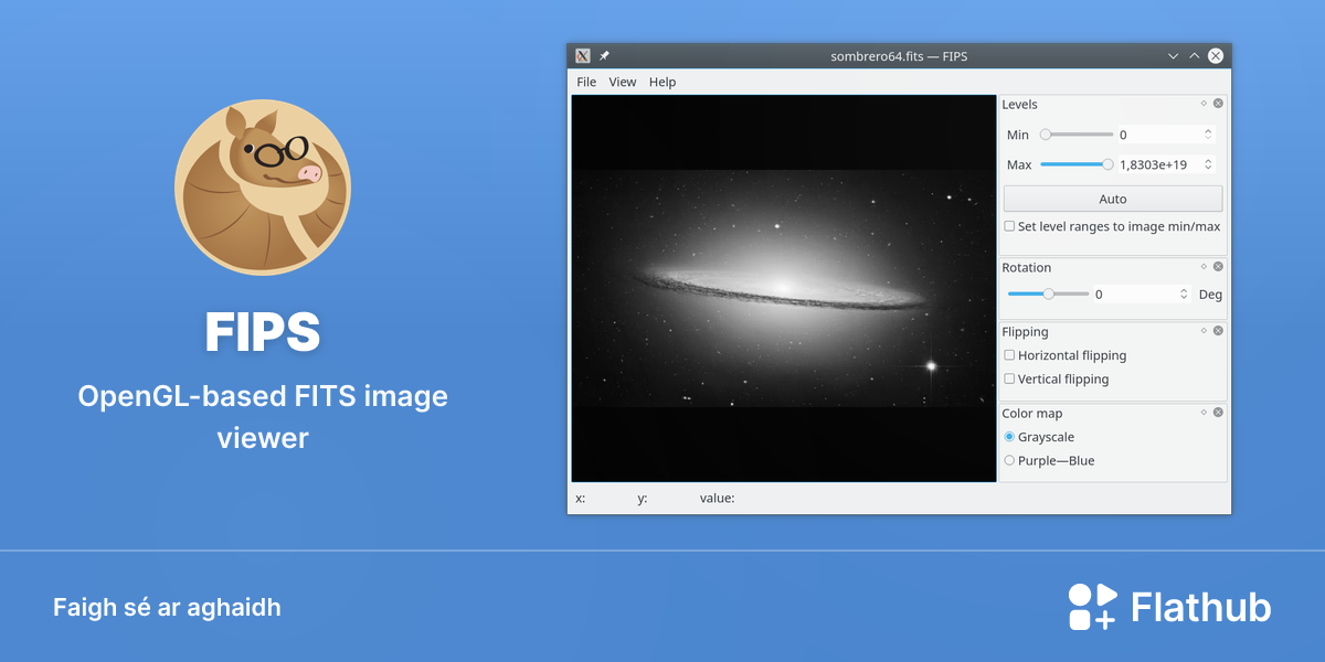 Suiteáil FIPS ar Linux | Flathub