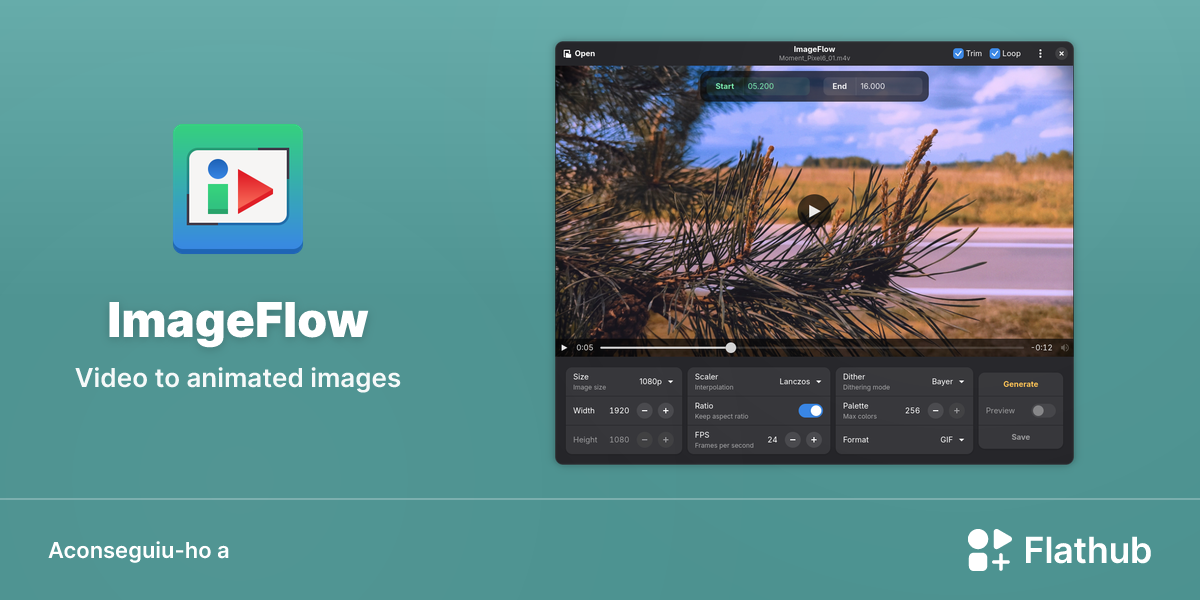 Instal·leu ImageFlow a Linux | Flathub