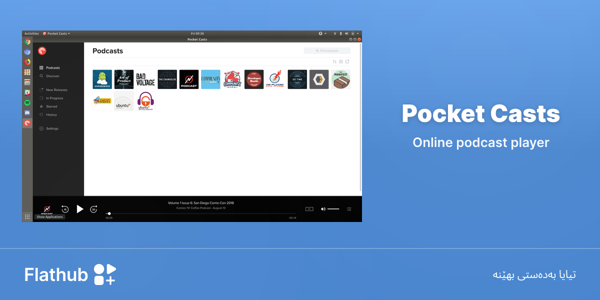 Install Pocket Casts on Linux | Flathub