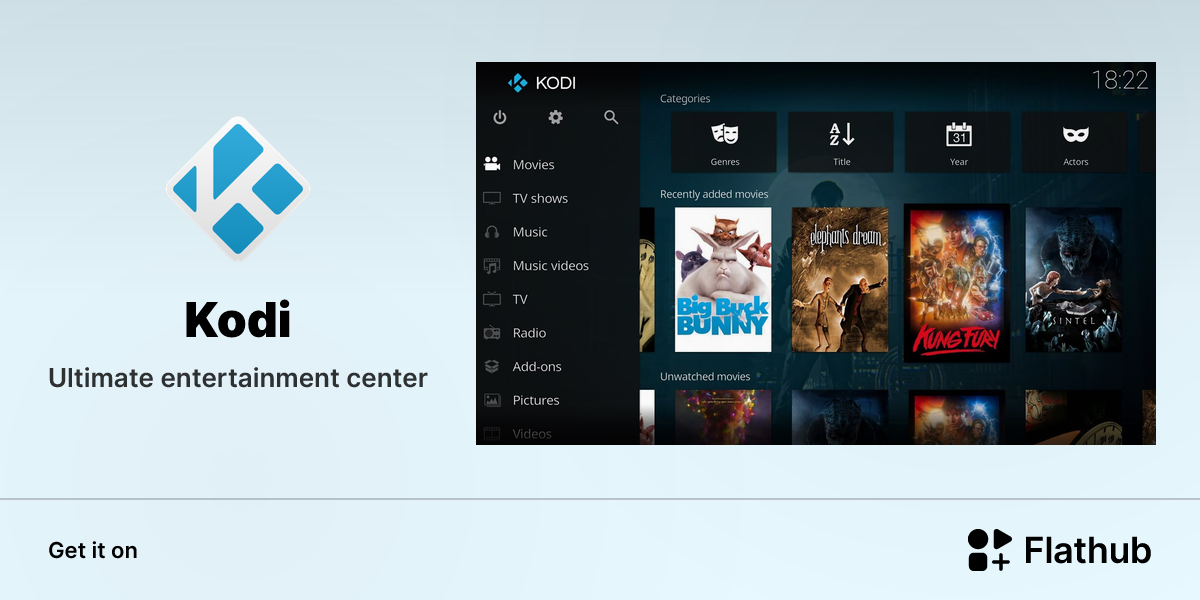 Install Kodi on Linux | Flathub