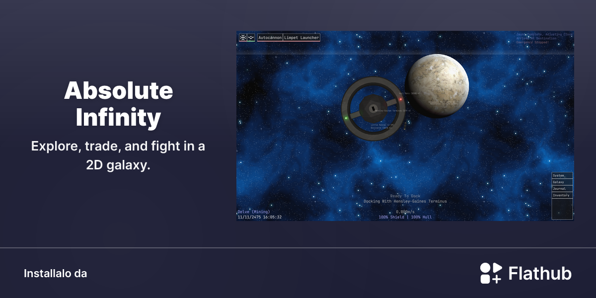 Installa Absolute Infinity su Linux | Flathub