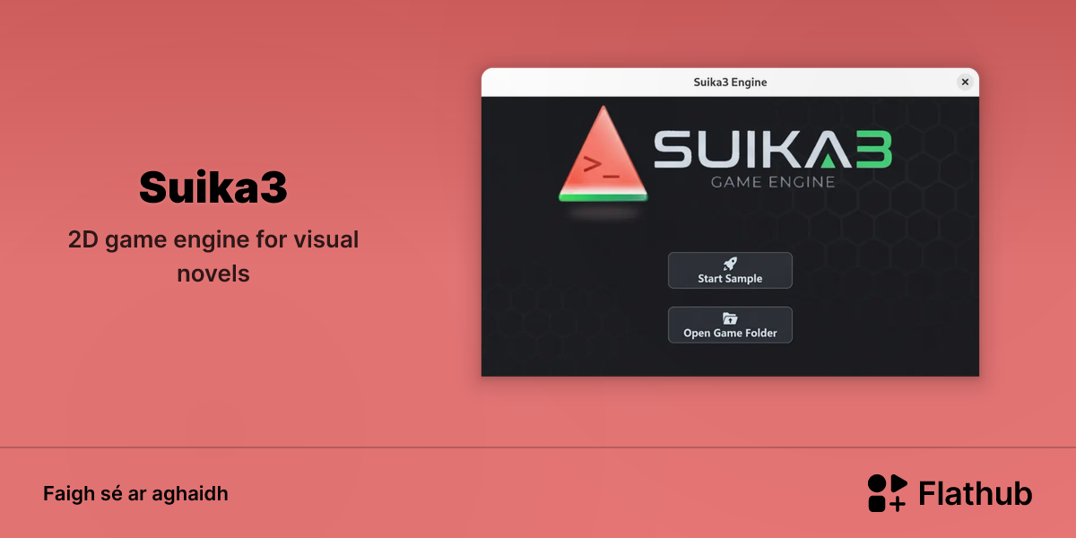 Suiteáil Suika3 ar Linux | Flathub