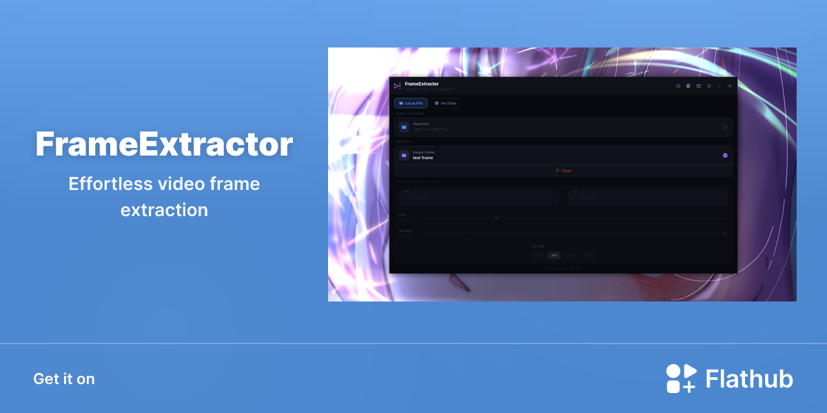 Install FrameExtractor on Linux | Flathub