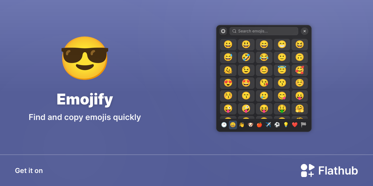 Install Emojify on Linux | Flathub