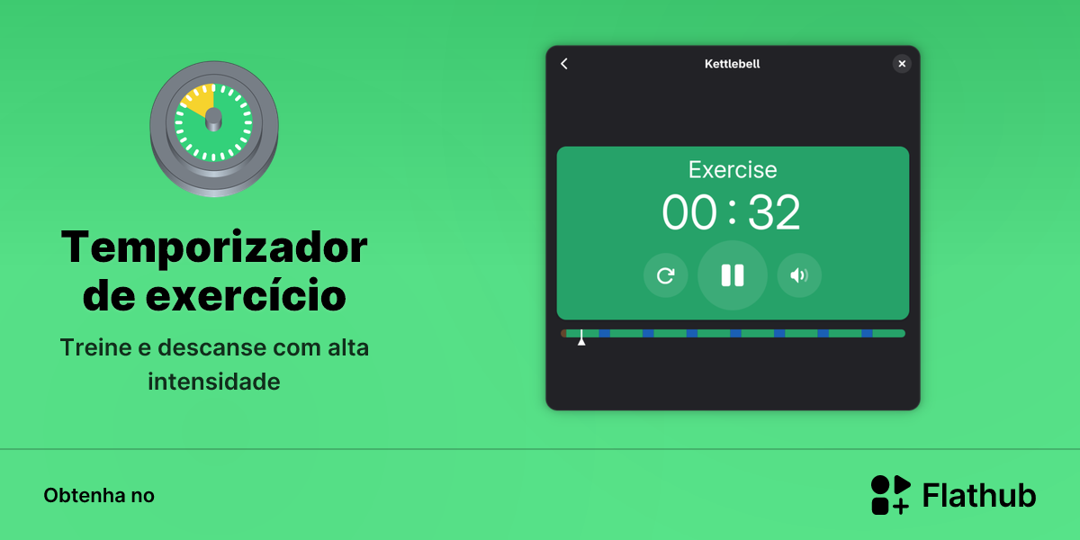 Instalar Temporizador de exercício no Linux | Flathub