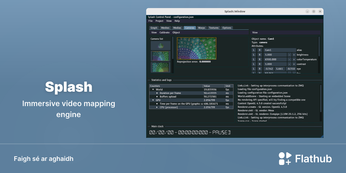 Suiteáil Splash ar Linux | Flathub